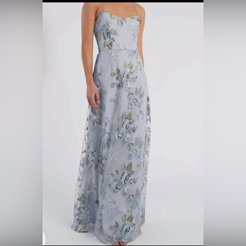Brand new gown. Never used. Size 10. Jenny Yoo collection. Serenity Blue